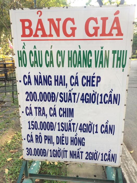 Xăng tăng, điện tăng, mọi thứ đều tăng. Nhưng giá câu tại hồ Hoàng Văn Thụ vẫn g